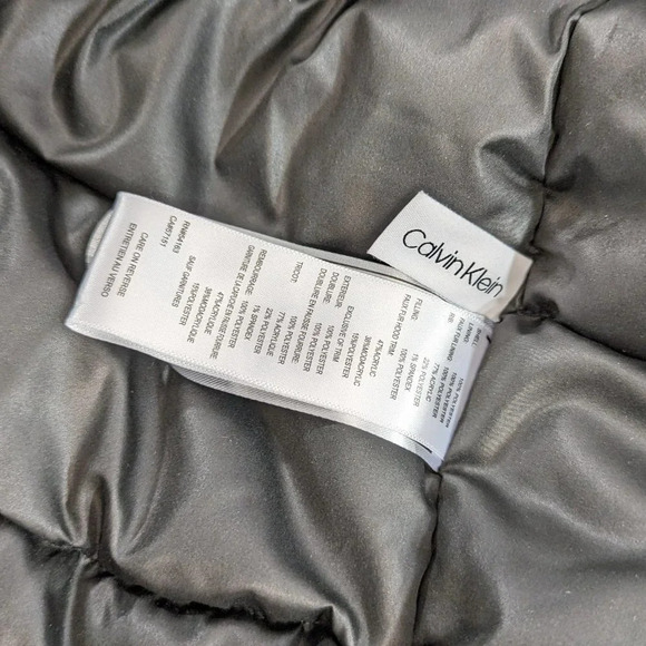 Calvin Klein  Mens Winter Jacket Size Large Blue - Picture 13 of 16